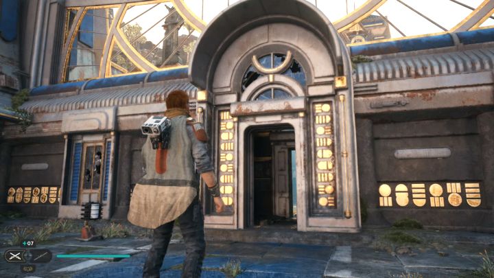 Tague Louesh to boss, z którym musicie zmierzyć się niedługo po dotarciu do punktu medytacji Wielki dziedziniec na Koboh - Jedi Survivor: Jak pokonać Tague Louesh w Wielki Dziedziniec? - Star Wars Jedi Survivor - poradnik do gry