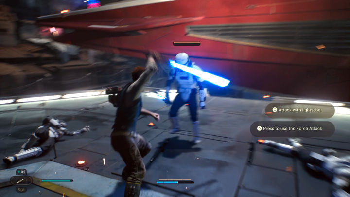 W końcu zostaniecie doprowadzeni do Senatora Sejana, a po krótkiej chwili dowiecie się, jaki był prawdziwy cel Cala na tej planecie - Star Wars Jedi Survivor: Coruscant - opis przejścia - Star Wars Jedi Survivor - poradnik do gry