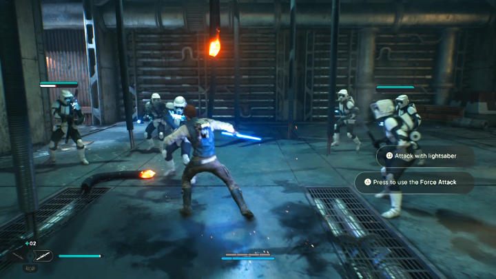 Odblokujecie nową postawę miecza świetlnego, którą możecie wykorzystać do pokonania kilku przeciwników - Star Wars Jedi Survivor: Coruscant - opis przejścia - Star Wars Jedi Survivor - poradnik do gry