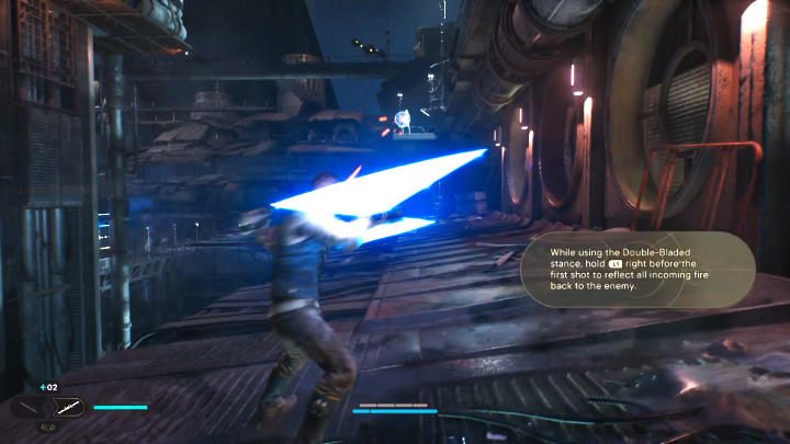 Złapcie się drążka i przeskoczcie dalej - Star Wars Jedi Survivor: Coruscant - opis przejścia - Star Wars Jedi Survivor - poradnik do gry