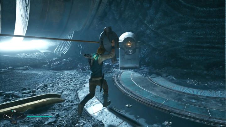 Przejdźcie mostem na drugą stronę - Star Wars Jedi Survivor: Znajdź żyroskop (Find Gyro Module) - Star Wars Jedi Survivor - poradnik do gry