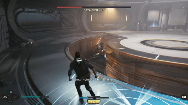 Innymi unikalnymi atakami bossa są - Jedi Survivor: Jak pokonać Drya Thornne na Zniszczonym księżycu? - Star Wars Jedi Survivor - poradnik do gry