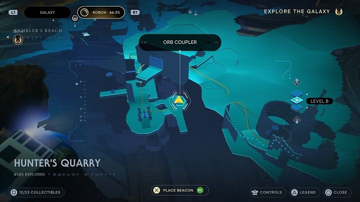 Włóżcie ją do kolejnego urządzenia, a będziecie mogli w spokoju zająć się skanowaniem - Jedi Survivor: Kamieniołom myśliwego - lista sekretów - Star Wars Jedi Survivor - poradnik do gry