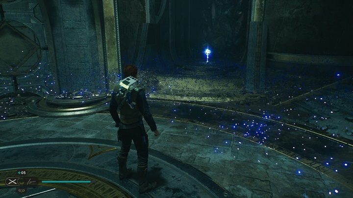 Niedaleko znajduje się druga esencja, dzięki której otrzymacie bardzo dużo doświadczenia - Jedi Survivor: Kamieniołom myśliwego - lista sekretów - Star Wars Jedi Survivor - poradnik do gry