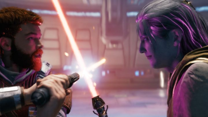 Polegajcie głównie na parowaniach i przyzywajcie towarzysza na pomoc gdy tylko ten zgłosi gotowość do ataku - Jedi Survivor: Jak pokonać bossa Dagan Gera na Pokładzie widokowym? - Star Wars Jedi Survivor - poradnik do gry