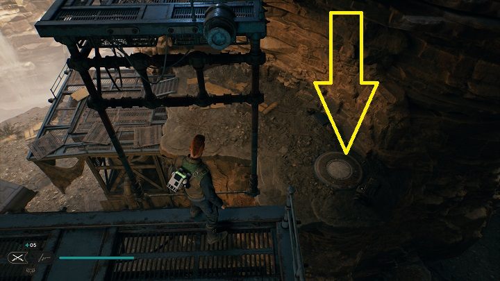 Ostatnia znajdźka wymaga trochę kombinacji - Jedi Survivor: Podgórskie wodospady - lista sekretów - Star Wars Jedi Survivor - poradnik do gry