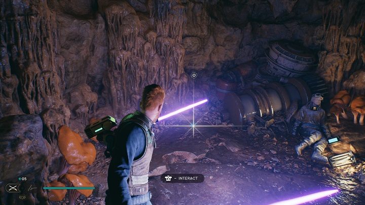 Obok zwłok znajduje się dzbanek - Jedi Survivor: Tunele przemytnika - lista sekretów - Star Wars Jedi Survivor - poradnik do gry