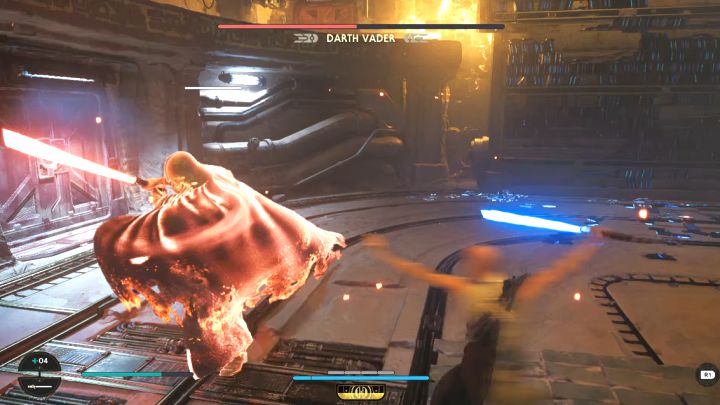 To najtrudniejsza część starcia - Jedi Survivor: Jak pokonać Darth Vadera w Archiwum? - Star Wars Jedi Survivor - poradnik do gry