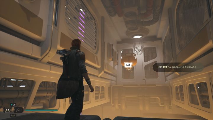 Od tego momentu możecie używać linki do wspinaczki do przyciągania się do balonów - Star Wars Jedi Survivor: Jak chwytać się balonów? - Star Wars Jedi Survivor - poradnik do gry