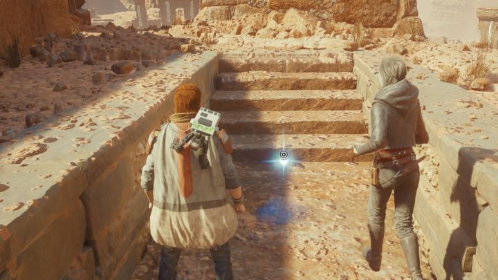 Musicie rozwiązać zagadkę Ścieżki odnowy - opisaliśmy ją w rozdziale Zagadki - Jedi Survivor: Ścieżka odnowy z planety Jedha - lista sekretów - Star Wars Jedi Survivor - poradnik do gry