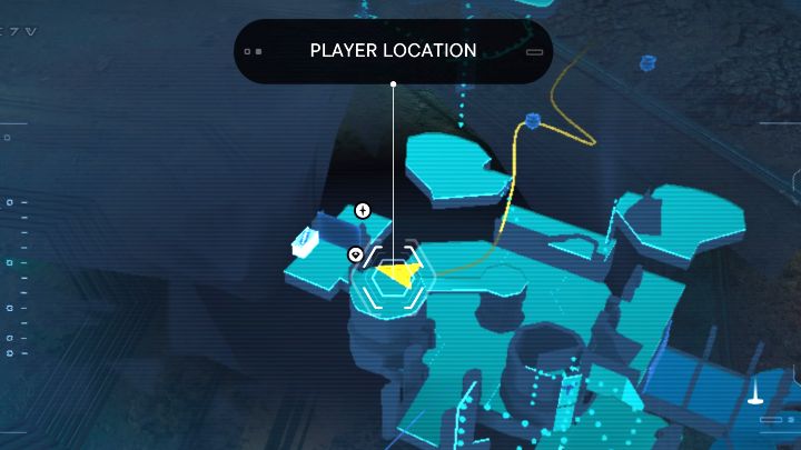 W głównej sali sanktuarium musicie dostać się do bocznego pomieszczenia z warsztatem oraz zwojem z Jedhy - Jedi Survivor: Świątynne sanktuarium z planety Jedha - lista sekretów - Star Wars Jedi Survivor - poradnik do gry