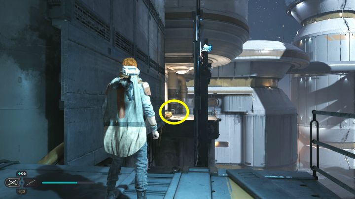 Pozostańcie w miejscu zdobycia poprzedniej znajdźki - Jedi Survivor: Kuźnia automatyczna ze Zniszczonego Księżyca - lista sekretów - Star Wars Jedi Survivor - poradnik do gry