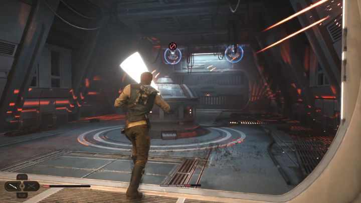 W pewnym momencie zostaniecie zaatakowani przez Rayvisa - Star Wars Jedi Survivor: Uratuj Zee z Lucrehulka (Rescue Zee from the Lucrehulk) - Star Wars Jedi Survivor - poradnik do gry