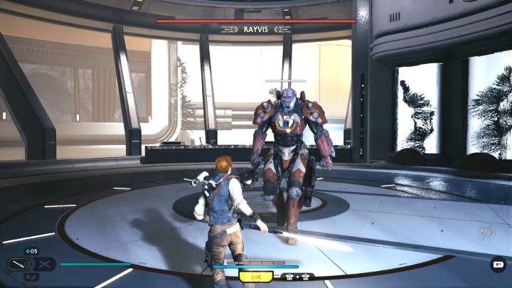 Kolejnym bossem, z którym musicie się zmierzyć w grze Star Wars Jedi Survivor, jest Rayvis - Star Wars Jedi Survivor: Znajdź Rayvisa na zniszczonym księżycu (Locate Rayvis on the Shattered Moon) - Star Wars Jedi Survivor - poradnik do gry