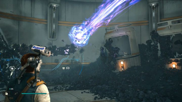 Wyjdźcie na zewnątrz, skierujcie się w prawo i wskoczcie do pomieszczenia przez otwarty wcześniej właz - Star Wars Jedi Survivor: Staw czoła Daganowi w obserwatorium na Koboh (Confront Dagan at the Koboh Observatory) - Star Wars Jedi Survivor - poradnik do gry