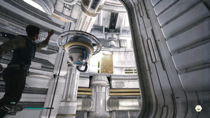 Teraz będziecie mieć dostęp zarówno do pokoju z balonem, jak i do przejścia do dalszej części tej lokacji - Star Wars Jedi Survivor: Staw czoła Daganowi w obserwatorium na Koboh (Confront Dagan at the Koboh Observatory) - Star Wars Jedi Survivor - poradnik do gry