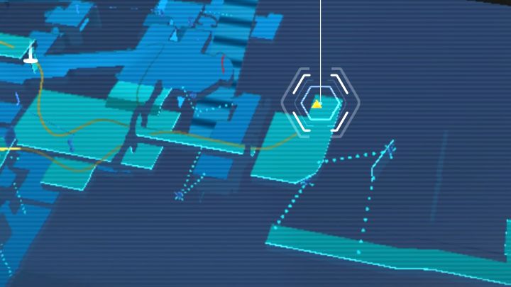 Echo znajdziecie po lewej stronie po przebiegnięciu przez pierwszy tunel, w którym unika się wielkiego strumienia energii działa górniczego - Jedi Survivor: Kanał węzła ze Zniszczonego Księżyca - lista sekretów - Star Wars Jedi Survivor - poradnik do gry