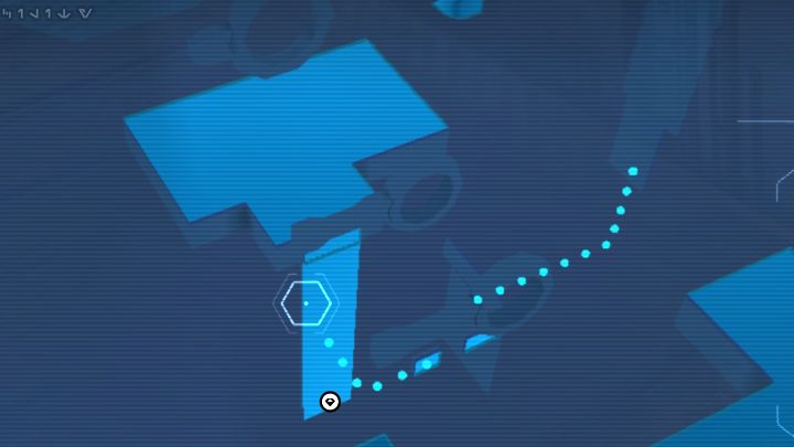 Niedługo po zdobyciu poprzedniego sekretu musicie zjechać po pionowej ścianie, przesuwać się w lewo po ścianach wspinaczkowych i unikać wyładowań - Jedi Survivor: Kanał węzła ze Zniszczonego Księżyca - lista sekretów - Star Wars Jedi Survivor - poradnik do gry