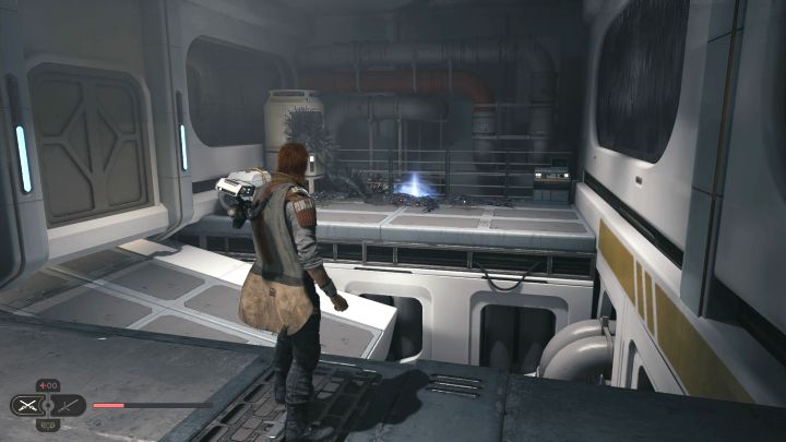 Echo jest niedaleko wzmacniacza kul powiązanego z poprzednią znajdźką - Jedi Survivor: Laboratorium badawcze Republiki ze Zniszczonego Księżyca - lista sekretów - Star Wars Jedi Survivor - poradnik do gry