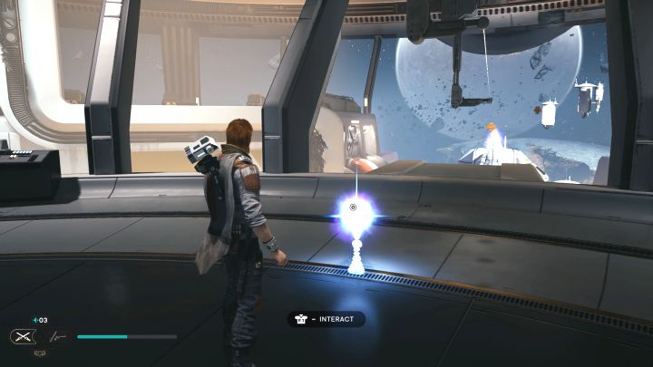 Esencja pojawi się w sali, w której przebywał boss Rayvis i musicie go najpierw pokonać - Jedi Survivor: Laboratorium badawcze Republiki ze Zniszczonego Księżyca - lista sekretów - Star Wars Jedi Survivor - poradnik do gry