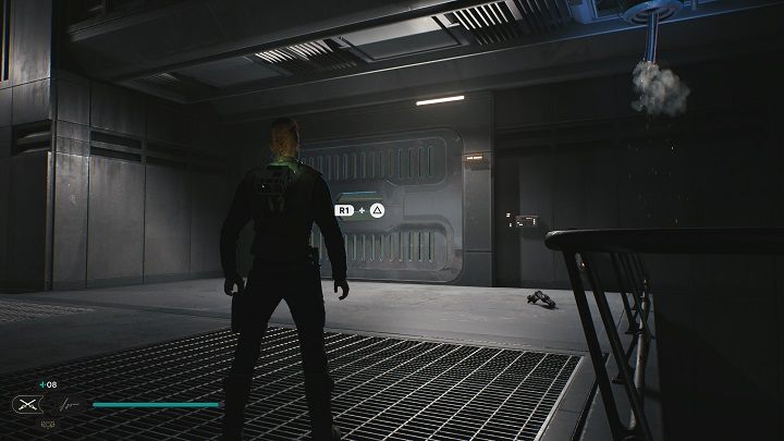 Natkniecie się na kolejne działka - obok jednego z nich są drzwi do podniesienia odpowiednią umiejętnością - Jedi Survivor: Rdzeń Lucrehulka - lista sekretów - Star Wars Jedi Survivor - poradnik do gry