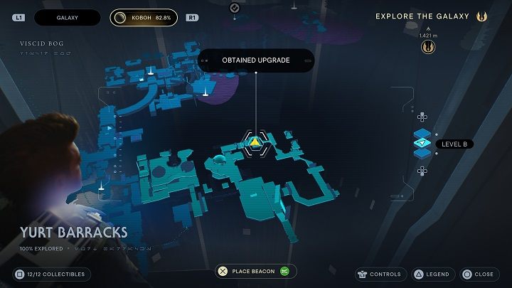 Dostać się tam możecie z lokacji o nazwie Koszary jurcie - Jedi Survivor: Spód Generatora - lista sekretów - Star Wars Jedi Survivor - poradnik do gry