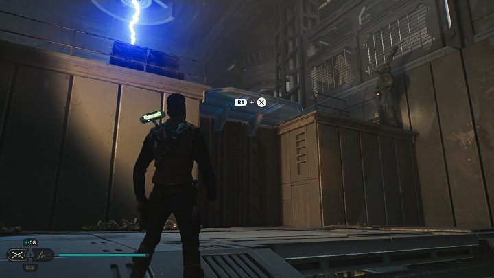 Wróćcie się z powrotem do miejsca, z którego możecie przeskoczyć na ściany - Jedi Survivor: Spód Generatora - lista sekretów - Star Wars Jedi Survivor - poradnik do gry