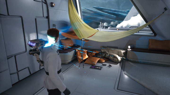 Po wejściu do kwatery Bodea będziecie musieli zdobyć nieco informacji - Star Wars Jedi Survivor: Znajdź Bodea (Locate Bode) - Star Wars Jedi Survivor - poradnik do gry