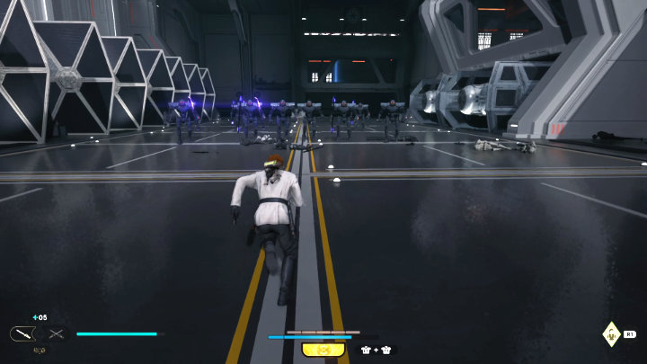 Czeka Was teraz dłuższa sekwencja walk z różnymi przeciwnikami, którzy będą nadciągać w większych grupach - Star Wars Jedi Survivor: Znajdź Bodea (Locate Bode) - Star Wars Jedi Survivor - poradnik do gry