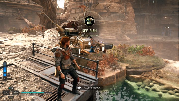 Lokalizacja: Koboh - Podgórskie wodospady - Jedi Survivor: Wszystkie ryby - lista sekretów - Star Wars Jedi Survivor - poradnik do gry