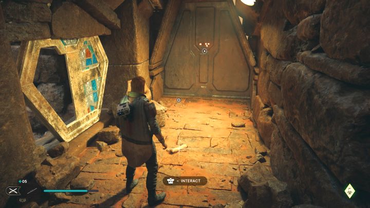 Zwój z Jedhy odnajdziecie niedaleko poprzedniej znajdźki - Jedi Survivor: Korytarze Ranvella z planety Jedha - lista sekretów - Star Wars Jedi Survivor - poradnik do gry