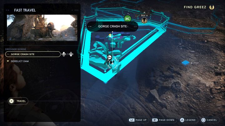 Możecie przenosić się do innych punktów medytacji, ale tylko tych, które osobiście odkryliście i weszliście w interakcję z nimi - Star Wars Jedi Survivor: Czy jest szybka podróż (fast travel)? - Star Wars Jedi Survivor - poradnik do gry