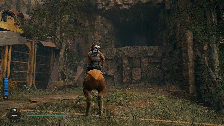 Po krótkiej wspinaczce i kilku skokach będziecie mogli zauważyć wejście do jaskini - Jedi Survivor: Baseny Nekko - lista sekretów - Star Wars Jedi Survivor - poradnik do gry
