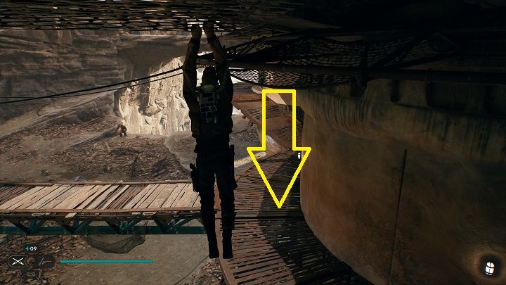 Po dojściu do sufitu złapcie się go i podążajcie przed siebie najdalej jak to możliwe - Jedi Survivor: Osada Bygone - lista sekretów - Star Wars Jedi Survivor - poradnik do gry