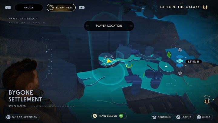 Następnie idźcie cały czas przed siebie, aż do końca - Jedi Survivor: Osada Bygone - lista sekretów - Star Wars Jedi Survivor - poradnik do gry