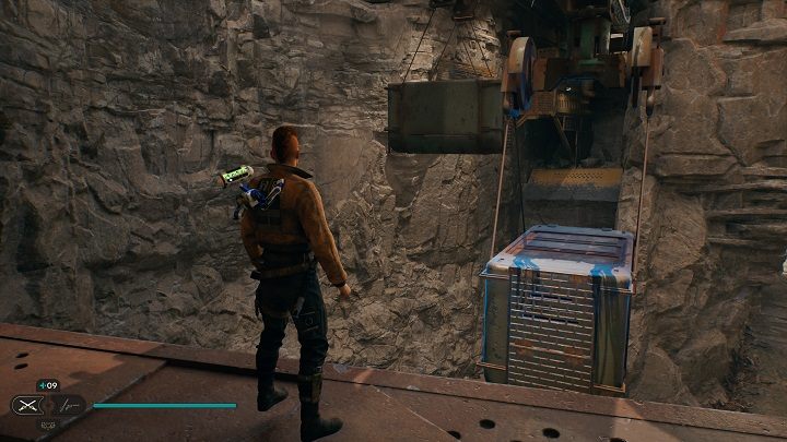 Po chwili wspinaczki natraficie na ścianę do przebiegnięcia - Jedi Survivor: Osada Bygone - lista sekretów - Star Wars Jedi Survivor - poradnik do gry