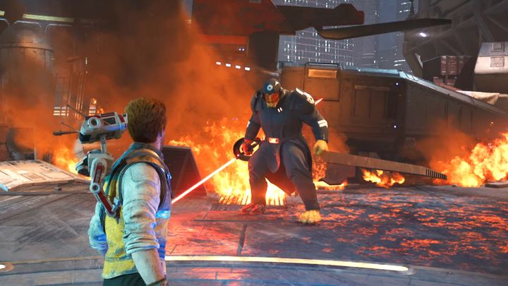 Dziewiąta Siostra to pierwszy trudny boss z gry - Jedi Survivor: Jak pokonać bossa Dziewiąta Siostra? - Star Wars Jedi Survivor - poradnik do gry