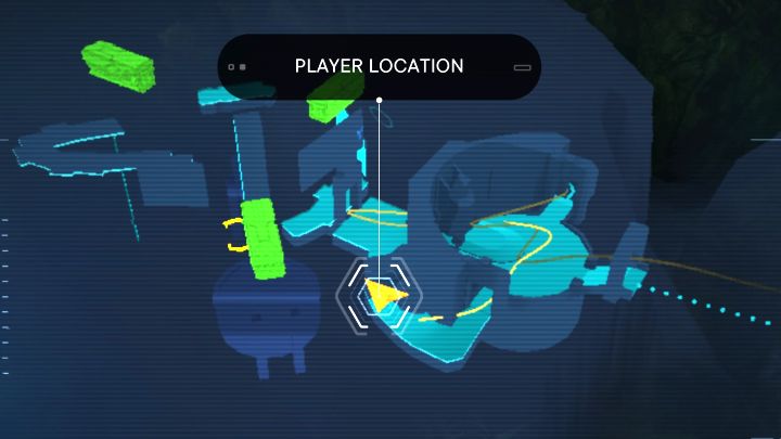 Echo jest przy szkielecie w ciemnej części ruin - Jedi Survivor: Śpiewające ruiny z planety Jedha - lista sekretów - Star Wars Jedi Survivor - poradnik do gry