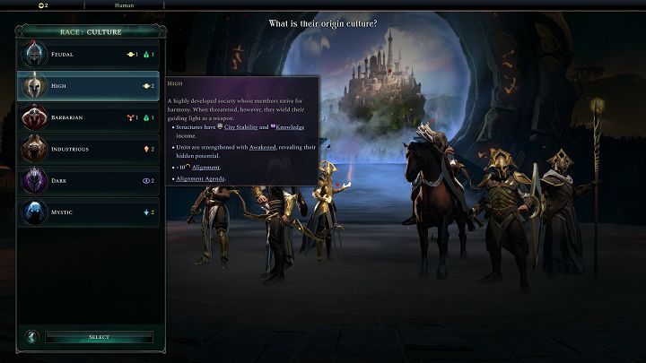 Kolejnym z bonusów jaki z pewnością się wam przyda to +10 punktów powiązania - Age of Wonders 4: Kultury - Age of Wonders 4 - poradnik do gry