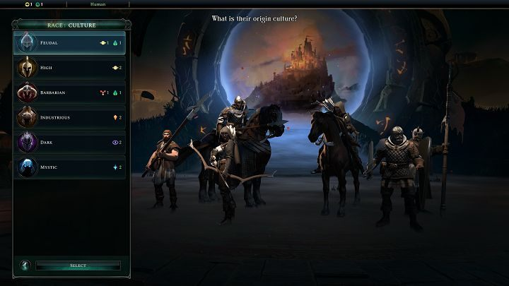 Wybierając feudalizm jako kulturę waszej frakcji, będzie mogli skorzystać z także bonusu podczas walk zwanego Wspólną postawą, która dodaje dodatkowe premie gdy jednostki znajdują się obok Siebie - Age of Wonders 4: Kultury - Age of Wonders 4 - poradnik do gry