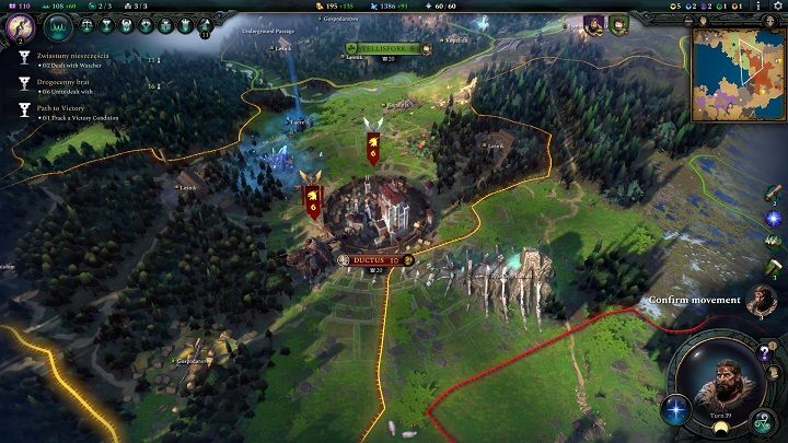 Dosyć ważną kwestią, którą musicie uwzględnić rozwijając swoje imperium to prowadzenie kampanii i podbój nowych terenów - Age of Wonders 4: Rozwój imperium - Age of Wonders 4 - poradnik do gry