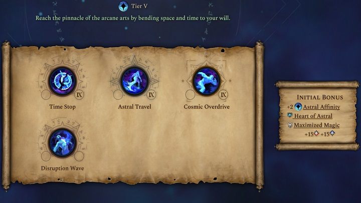 Pasywny bonus tej księgi to +2 punkty więzi astralnej, serce astralne i maksymalną magię - Age of Wonders 4: Księgi Magii - Age of Wonders 4 - poradnik do gry