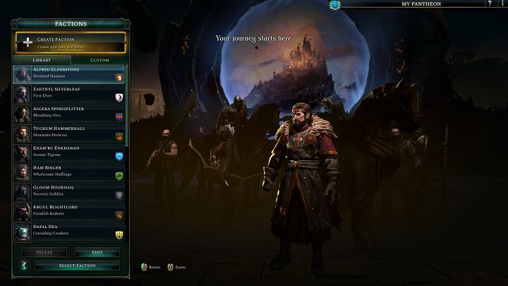 W bibliotece odnajdziecie 3 frakcji tego typu - Age of Wonders 4: Rasy - Age of Wonders 4 - poradnik do gry