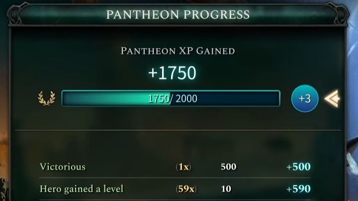 Punkty XP Panteonu otrzymacie na po pełnym ukończeniu pojedynczej rozgrywki - Age of Wonders 4: Panteon - Age of Wonders 4 - poradnik do gry