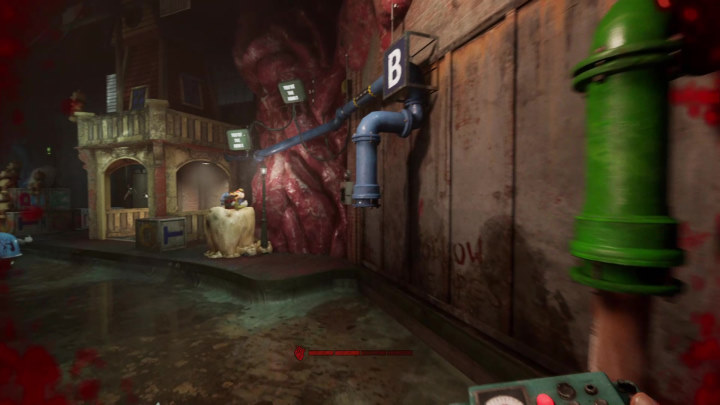 Zasada jest prosta - podążacie za rurami wychodzącymi ze ściany w tunelu - Outlast Trials: Park Rozrywki Pozbądź się czarnych owiec - Outlast Trials - poradnik do gry