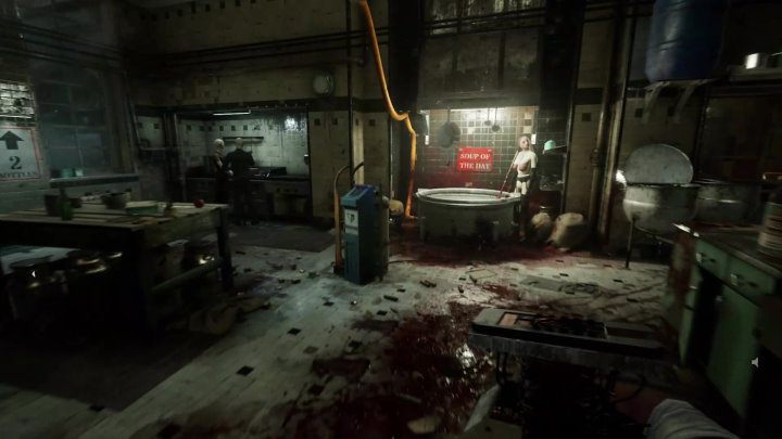 Gdy to zrobicie pozostaje Wam odszukać butelki z wybielaczem, które musicie wlać do garnka - Outlast Trials: Sierociniec Nakarm sieroty - Outlast Trials - poradnik do gry