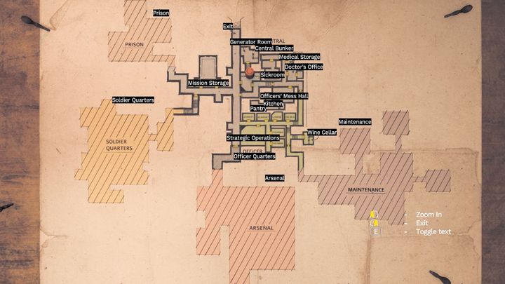 Podczas przemierzania nowych pomieszczeń w celu znalezienia kluczowego przedmiotu, ważnym jest, aby zapamiętać jak wygląda mapa (a najlepiej zrobić screena) - Amnesia The Bunker: Porady ogólne - Amnesia The Bunker - poradnik do gry