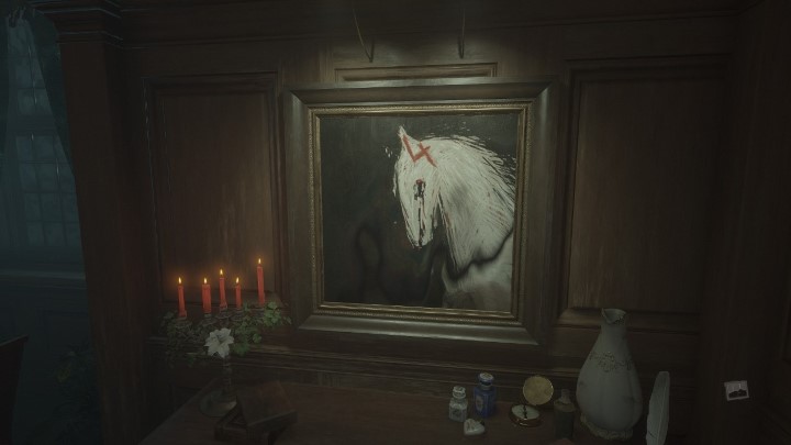 Wewnątrz kufra znajdziecie klucz, który pozwoli Wam na otwarcie drzwi w poprzednim pomieszczeniu - Layers of Fear: Historia Malarza - Layers of Fear 3 - poradnik do gry