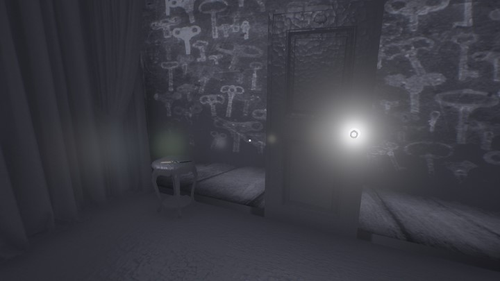 By dostać się do pokoju za kłódką, wejdźcie do pomieszczenia naprzeciwko i naświetlcie manekina latarką - Layers of Fear (2023): Historia Aktora opis przejścia - Layers of Fear 3 - poradnik do gry
