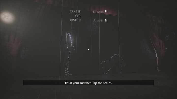 Po sekwencji z górą złota ponownie ustawcie ciąg statku na oznaczoną krzyżykiem opcję - Layers of Fear (2023): Historia Aktora opis przejścia - Layers of Fear 3 - poradnik do gry